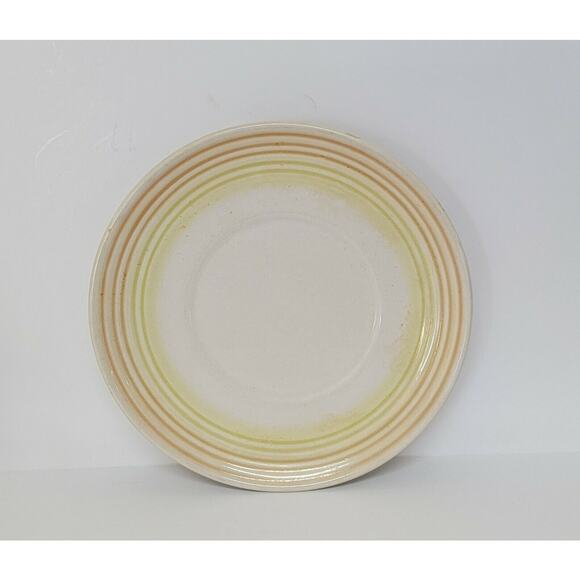 HARMONY HOUSE Sears Iron Stone TANGERINE Saucer Japan 4264 - Picture 1 of 3